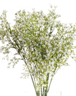 Artificial tall Gypsophilia stem by Gisela Graham, featuring delicate white faux flowers for botanical home decor.