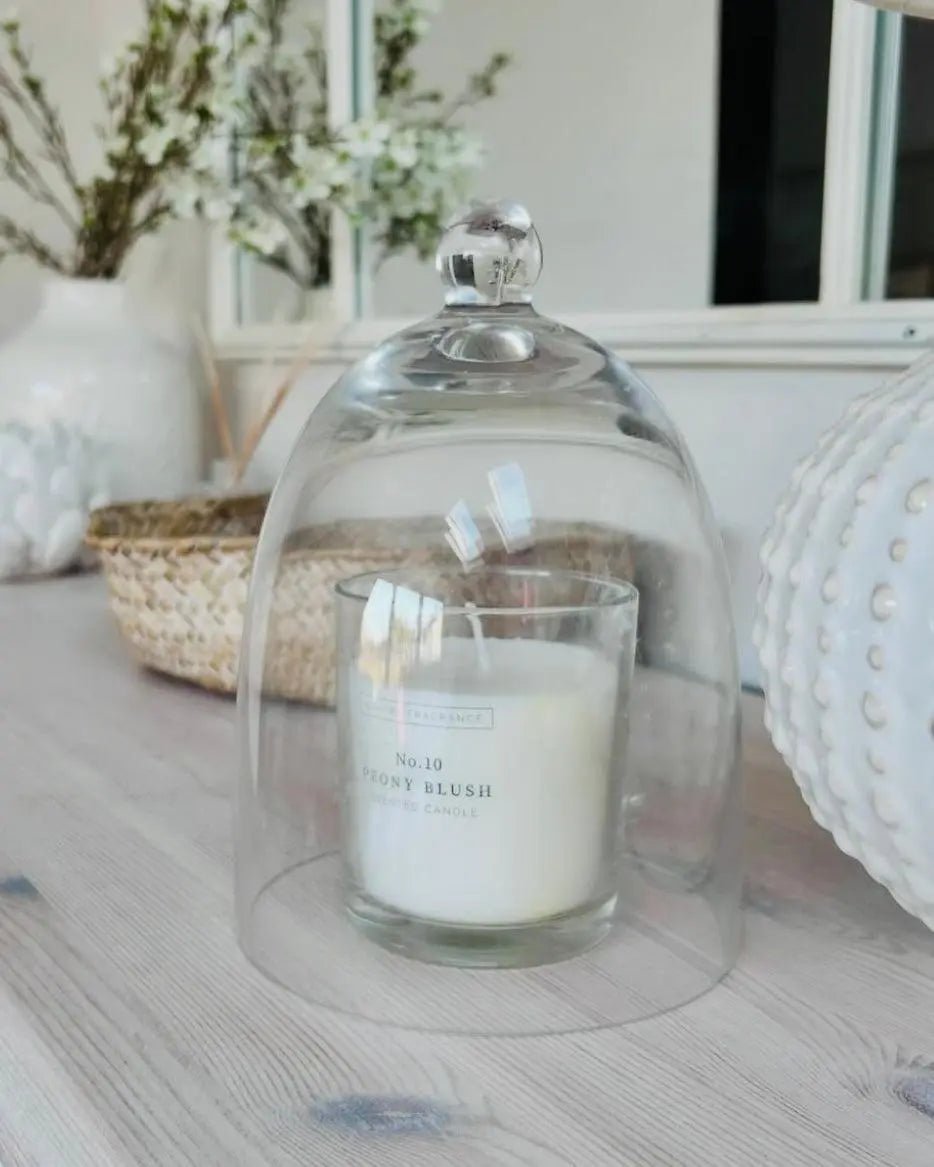 Glass Candle Cloche Dome - Home DecorHome Decor - Lulu Loves Home