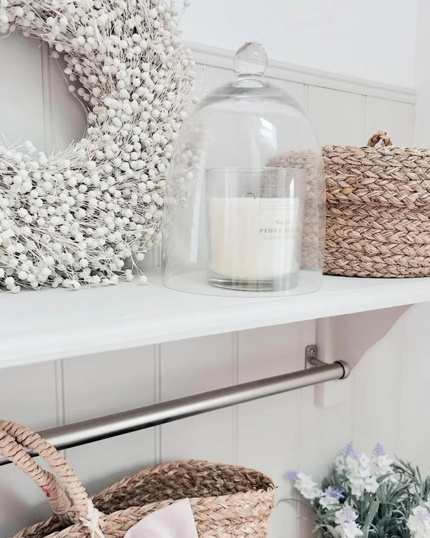 Glass Candle Cloche Dome - Home DecorHome Decor - Lulu Loves Home