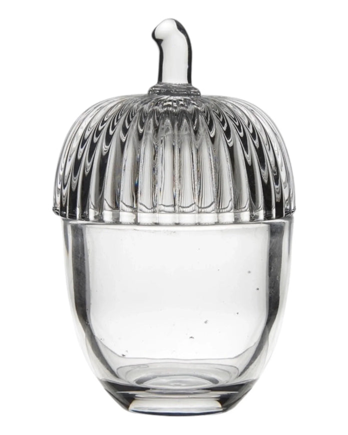 Glass Lidded Acorn Storage Pot - Seasonal Decor - AutumnSeasonal Decor - Autumn - Lulu Loves Home