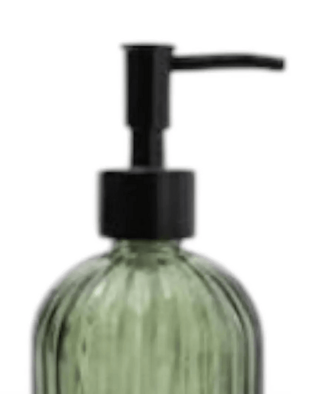 Green Glass Dispenser Bottle - Home DecorHome Decor - Lulu Loves Home
