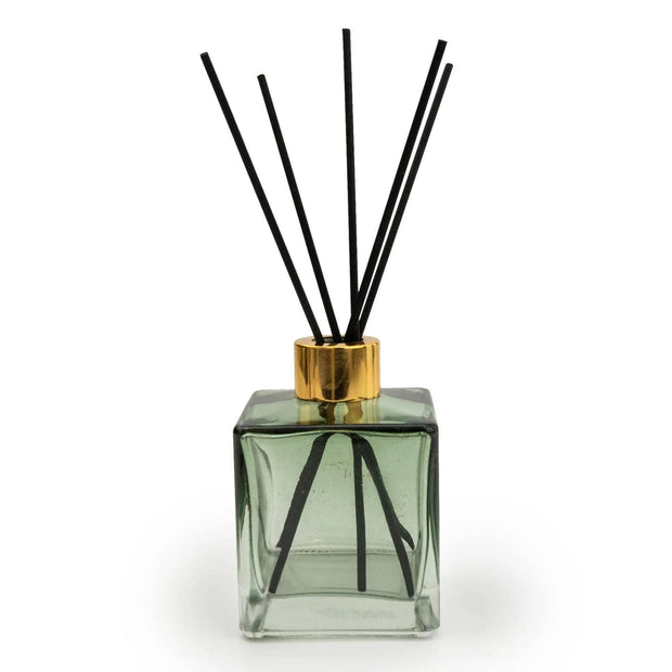 Green Ombre Reed Diffuser - Fig & Apple Scent 200ml - Reed DiffuserReed Diffuser - Lulu Loves Home