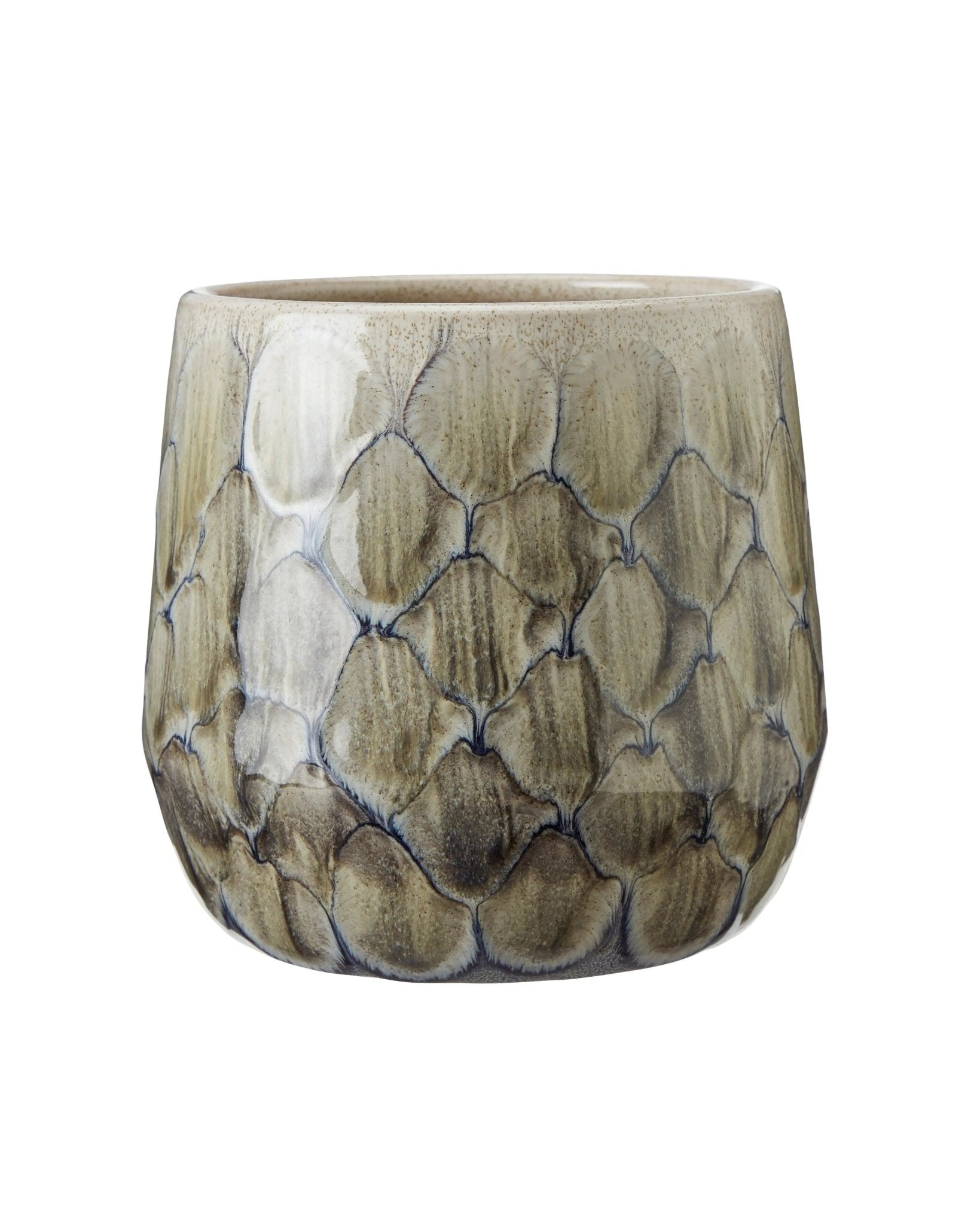 Grey And Blue Billie Plant Pot - Home DecorHome Decor - Lulu Loves Home