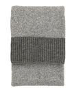Grey Knitted Parting Blanket Throw - Soft FurnishingsSoft Furnishings - Lulu Loves Home