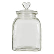 Heart Topped Glass Storage Jar - Home DecorHome Decor - Lulu Loves Home