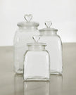 Heart Topped Glass Storage Jar - Home DecorHome Decor - Lulu Loves Home