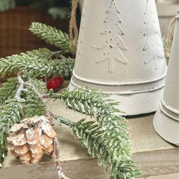 Faux Foliage - Green Fir, Red Berry & Pinecone Garland - Lulu Loves  Lulu Loves Home 