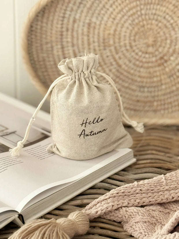 Hello Autumn Scented Candle – Warm & Cosy Autumn Home Fragrance - Seasonal Decor - AutumnSeasonal Decor - Autumn - Lulu Loves Home