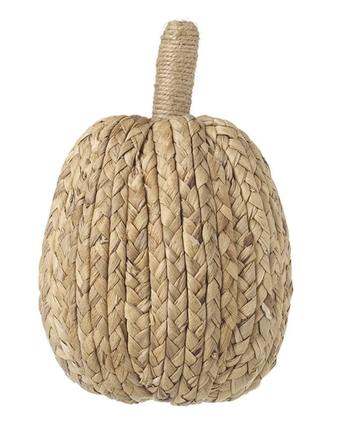 Natural Rattan Plaited Tall Pumpkin – Rustic Handmade Autumn Decoration - Seasonal Decor - AutumnSeasonal Decor - Autumn - Lulu Loves Home