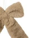 Fluffy Cream & Brown Bow Hangers - Seasonal Decor - AutumnSeasonal Decor - Autumn - Lulu Loves Home