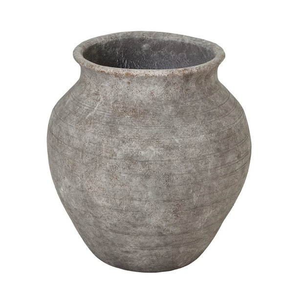 Hellenic Extra Large Old Wall Grey Planter Pot - Home DecorHome Decor - Lulu Loves Home