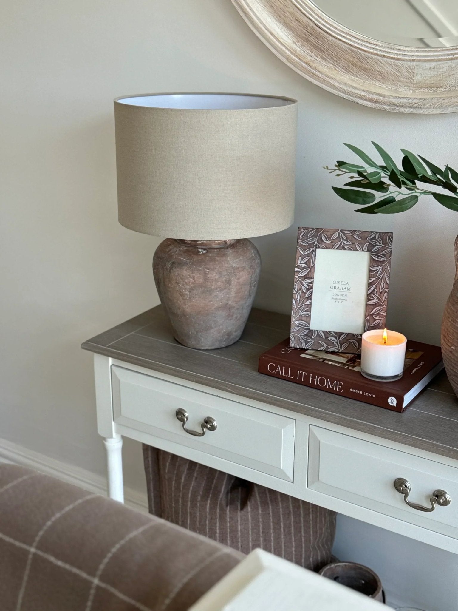 Heritage Two Drawer Neutral Console Table - PRE ORDER TWO WEEK DELIVERY - Furniture And MirrorsFurniture And Mirrors - Lulu Loves Home