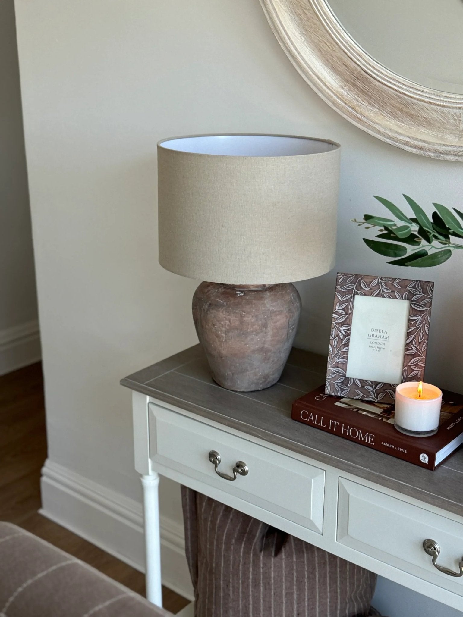 Heritage Two Drawer Neutral Console Table - PRE ORDER TWO WEEK DELIVERY - Furniture And MirrorsFurniture And Mirrors - Lulu Loves Home