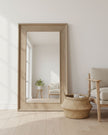 Hill Interiors Copgrove Extra Large Floor Standing Mirror, full-length furniture mirror with sleek frame.