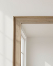 Extra large Hill Interiors Copgrove floor-standing mirror with a sleek frame, ideal for full-body reflection in modern home decor.