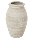 Actium Shaded Sand Vase by Hill Interiors, elegant ceramic vase with a warm shaded sand finish, suitable for decorative display.