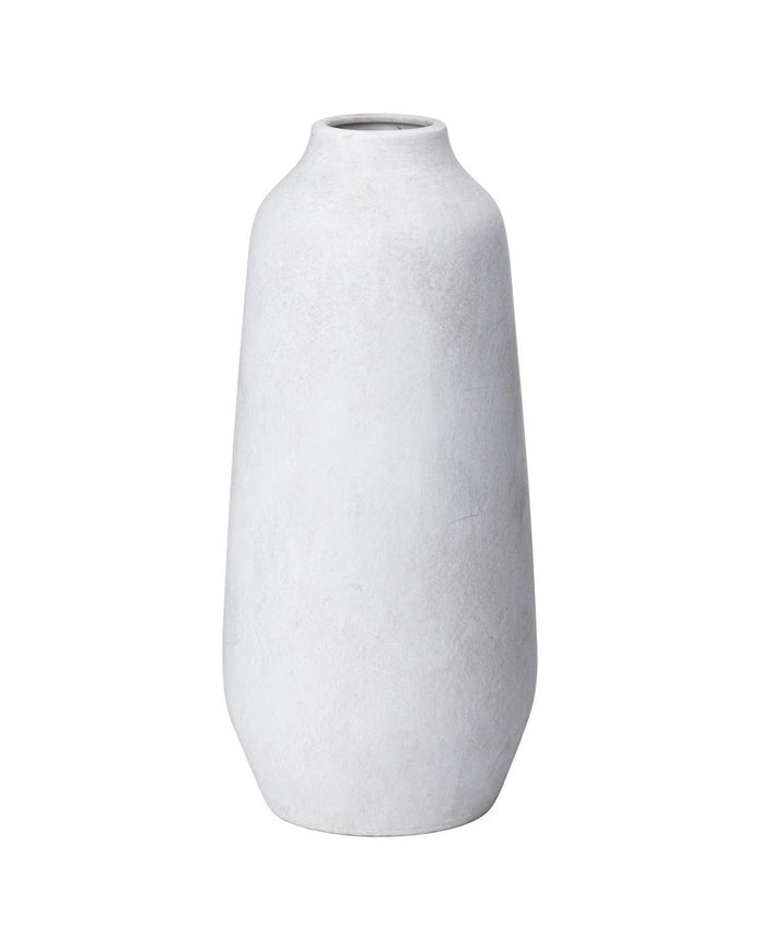 Darcy Ople Tall Vase by Hill Interiors, elegant ceramic vase with a sleek design, perfect for modern home decor.