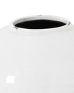 Tiber glazed white stone vase by Hill Interiors, decorative ceramic vase with a smooth, glazed white finish and rounded shape.