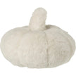 Cream Fluffy Pumpkin autumn decoration by Heaven Sends, featuring soft, textured pumpkin with a cozy, fluffy appearance.