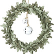 Felt Wreath With White Bell, alternate product detail