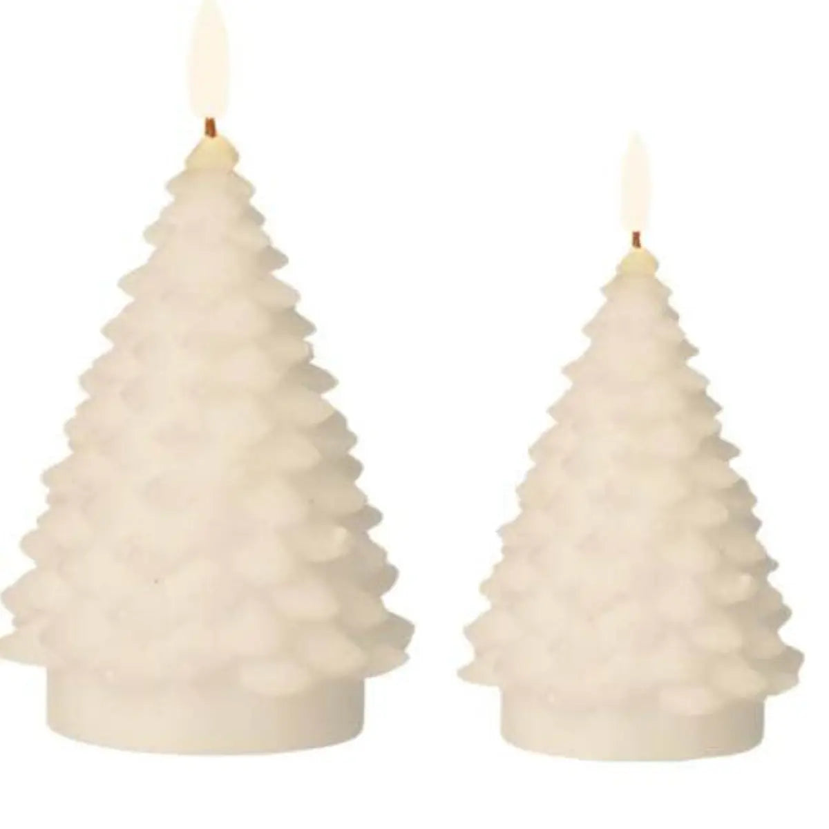 LED Light Up White Christmas Tree Candle, alternate product detail
