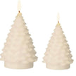 LED Light Up White Christmas Tree Candle, alternate product detail