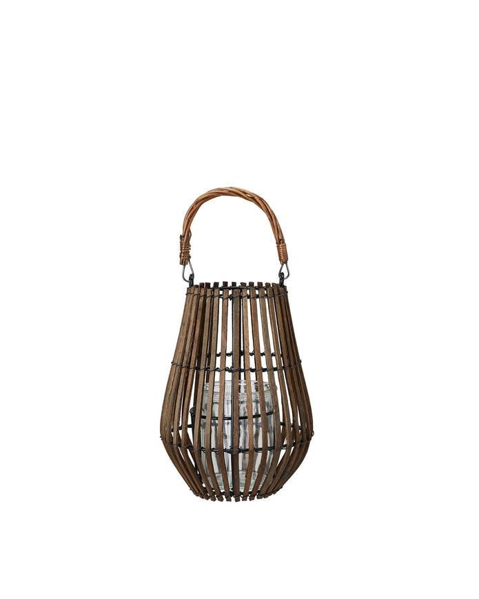 Kiana Rattan Lantern - Home DecorHome Decor - Lulu Loves Home