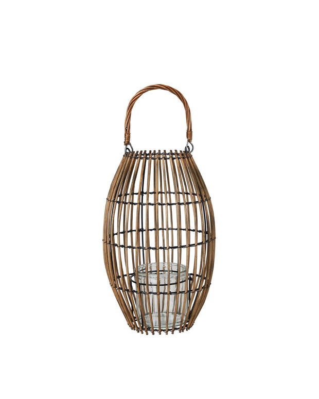 Kiana Rattan Lantern - Home DecorHome Decor - Lulu Loves Home
