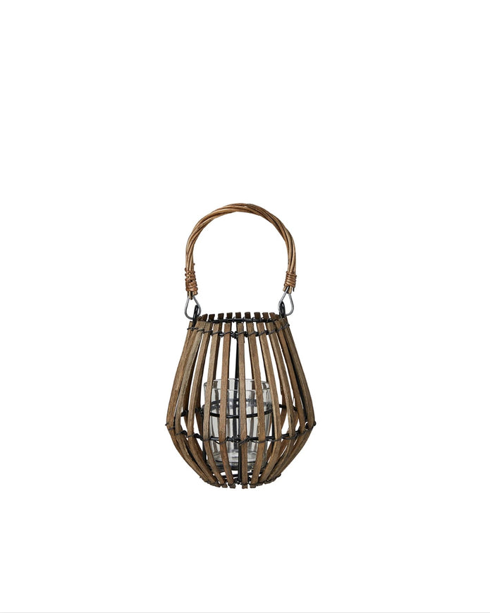 Kiana Rattan Lantern - Home DecorHome Decor - Lulu Loves Home