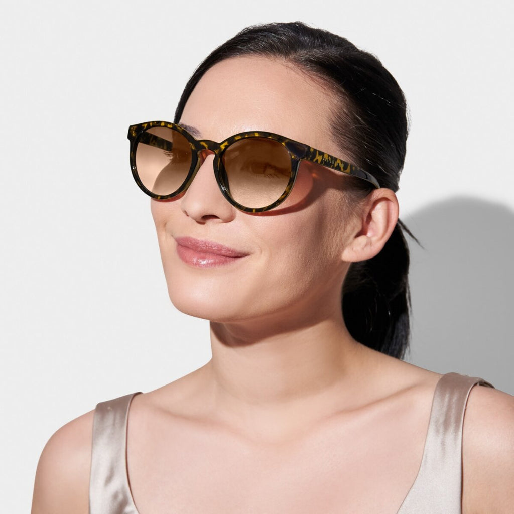 Katie Loxton - Geneva Sunglasses in Brown Tortoiseshell - Lulu Loves Home - Accessories - Sunglasses & Chains