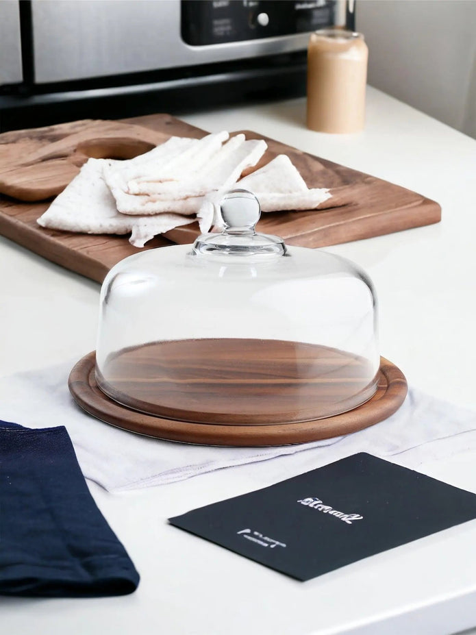 Large Glass Cake Dome - Kitchen & DiningKitchen & Dining - Lulu Loves Home