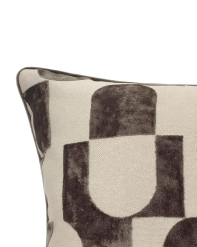 Large Velvet Chocolate Brown Cushion Cover - Soft FurnishingsSoft Furnishings - Lulu Loves Home