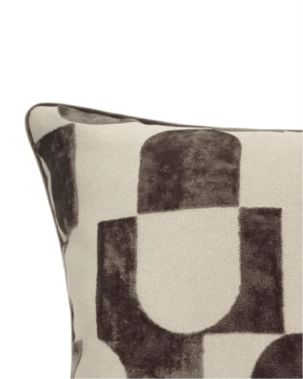 Large Velvet Chocolate Brown Cushion Cover - Soft FurnishingsSoft Furnishings - Lulu Loves Home