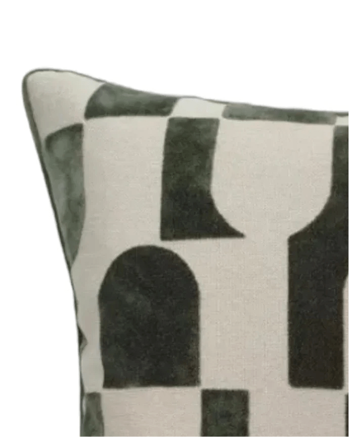 Large Velvet Olive Green Cushion Cover - Soft FurnishingsSoft Furnishings - Lulu Loves Home