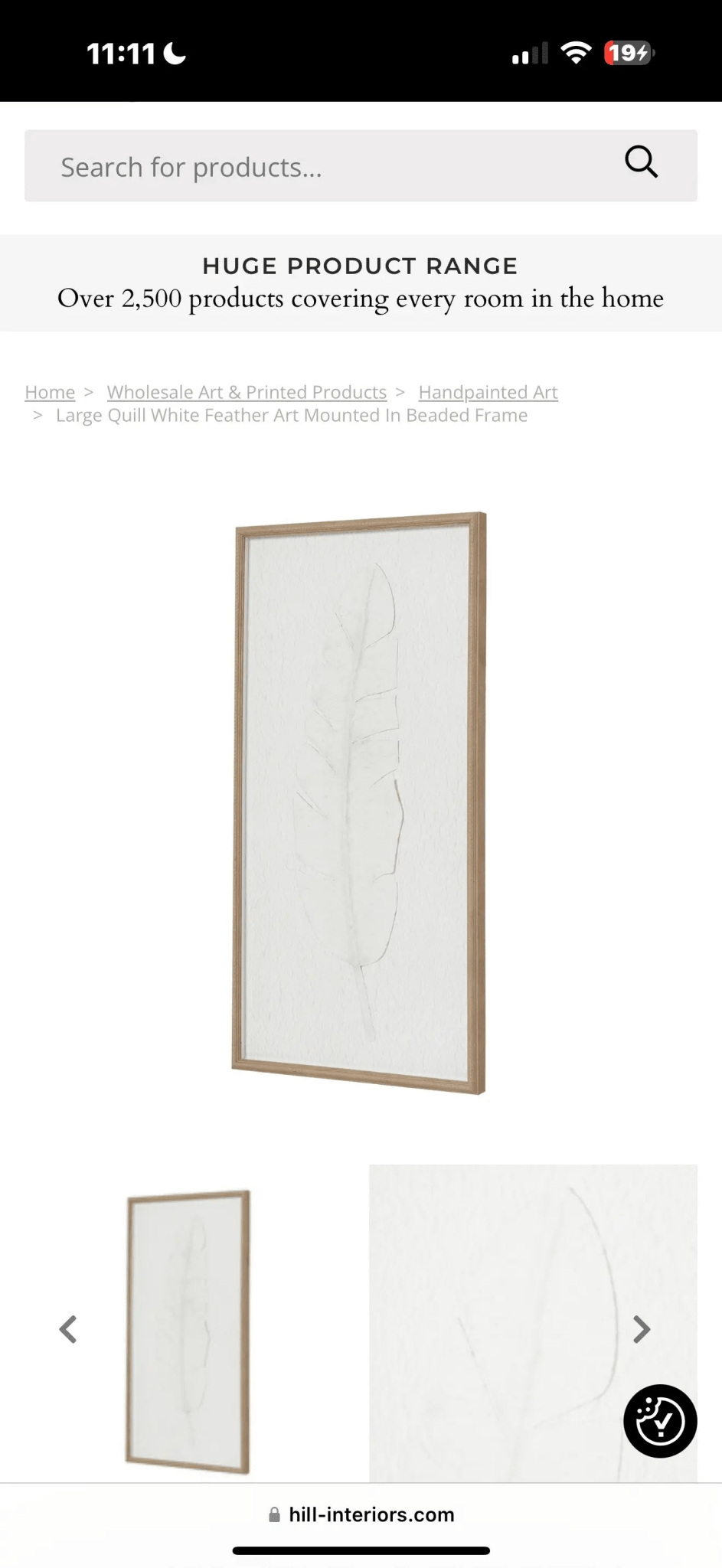 Large White Feather Picture In Frame - Posters, Prints, & Visual ArtworkPosters, Prints, & Visual Artwork - Lulu Loves Home