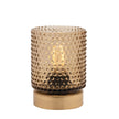 LED Amber Glass Bulb Light - LightingLighting - Lulu Loves Home
