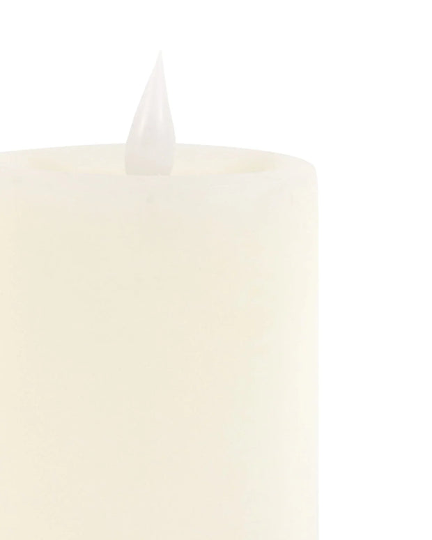 LED Battery Light Up Candle Rustic Cream (Set of 3) - CandlesCandles - Lulu Loves Home