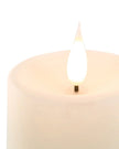 LED Battery Light Up Candle Rustic Cream (Set of 3) - CandlesCandles - Lulu Loves Home