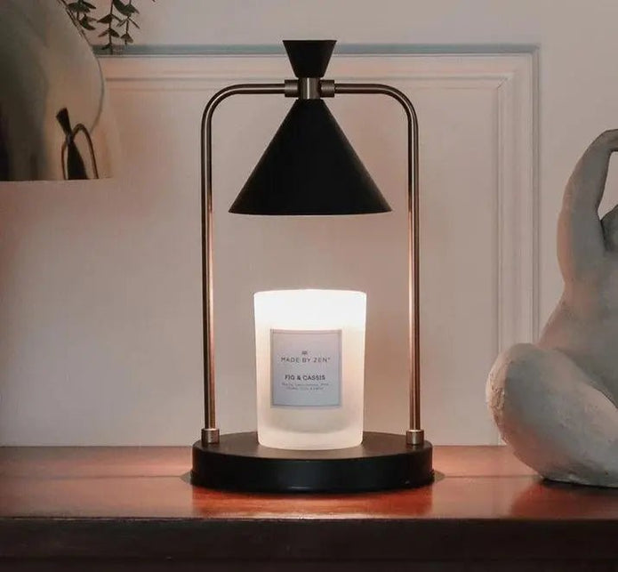LED Light Black Candle Warmer Lamp - PRE ORDER LATE JULY DELIVERY - LightingLighting - Lulu Loves Home