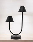 LED Light Up Double Touch Black Medium Desk Lamp - LightingLighting - Lulu Loves Home