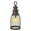 LED Light Up Metal Glass Bulb Lantern - LightingLighting - Lulu Loves Home