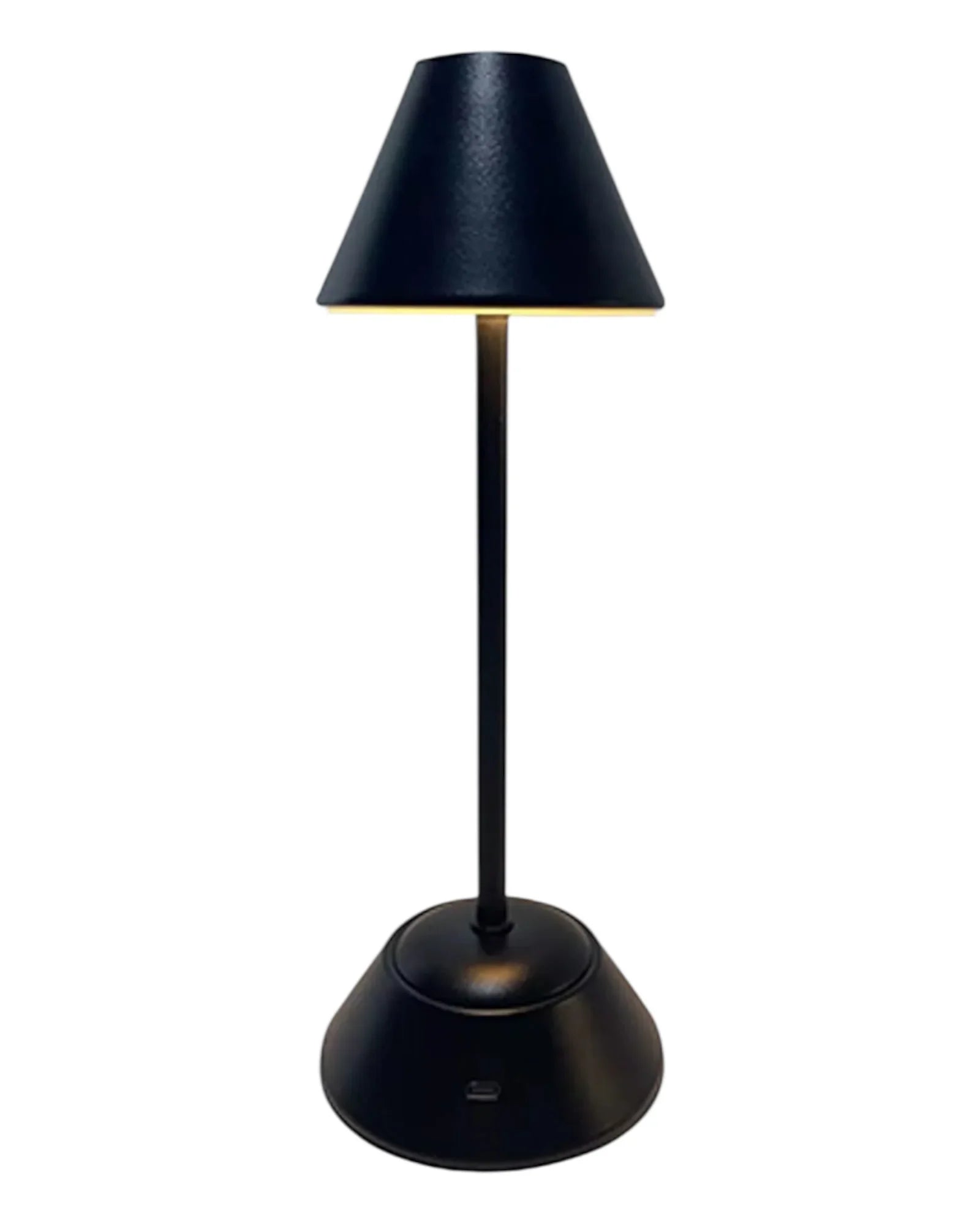 LED Light Up Touch Black Medium Desk Lamp - LightingLighting - Lulu Loves Home