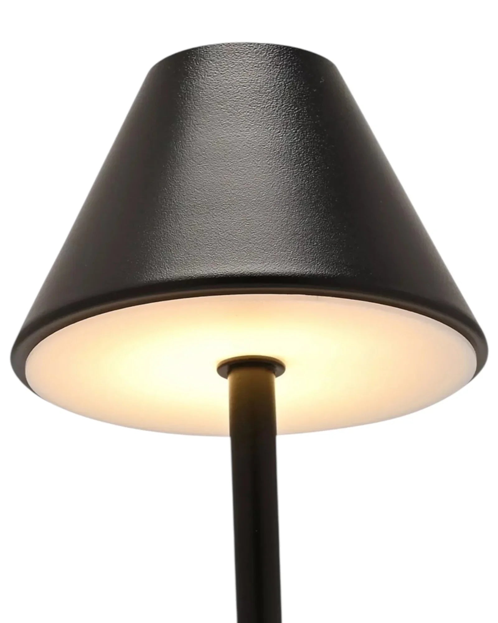 LED Light Up Touch Black Medium Desk Lamp - LightingLighting - Lulu Loves Home