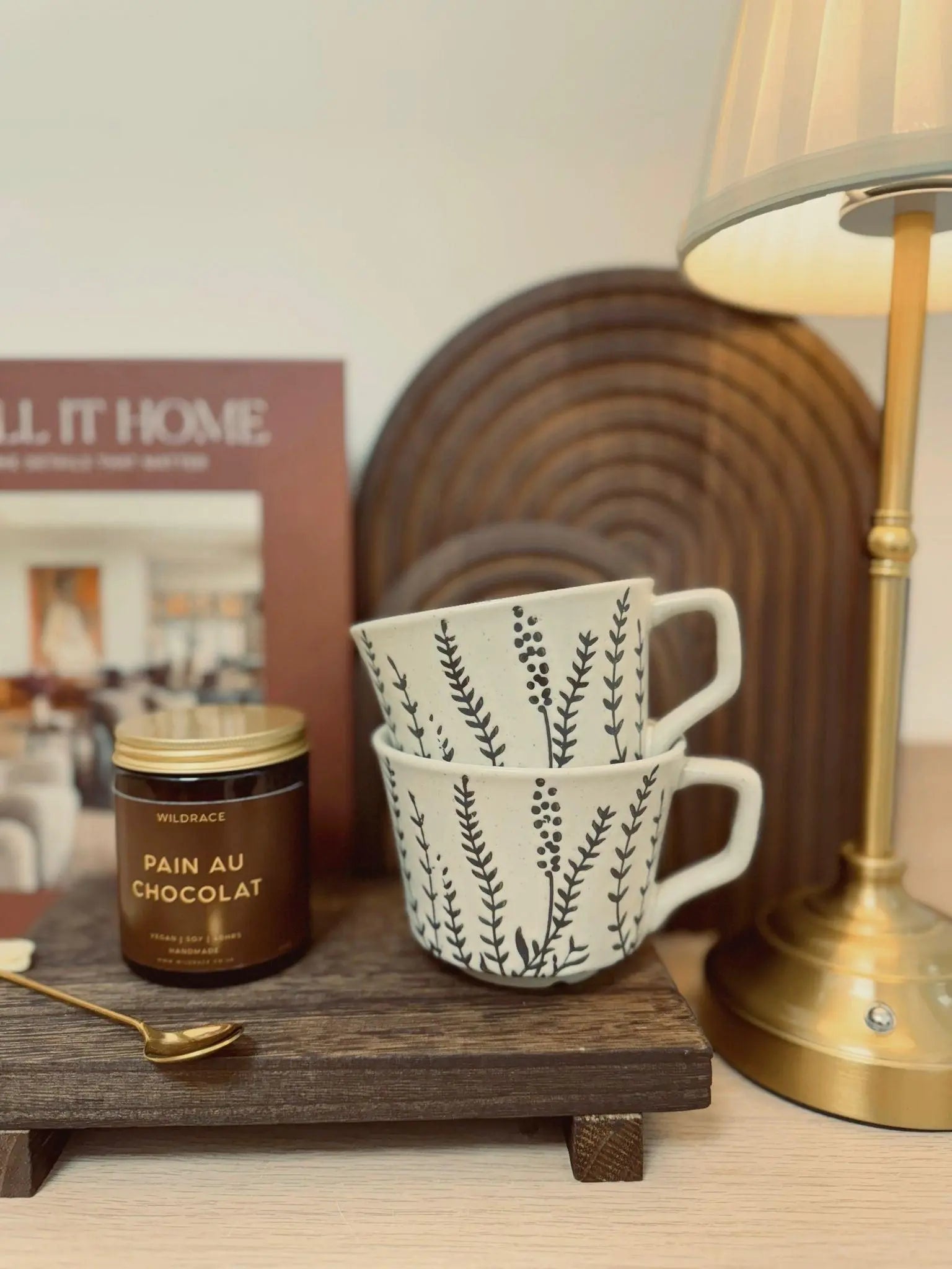 LED Light Up Touch Desk Lamp With Cream Pleated Shade - LightingLighting - Lulu Loves Home