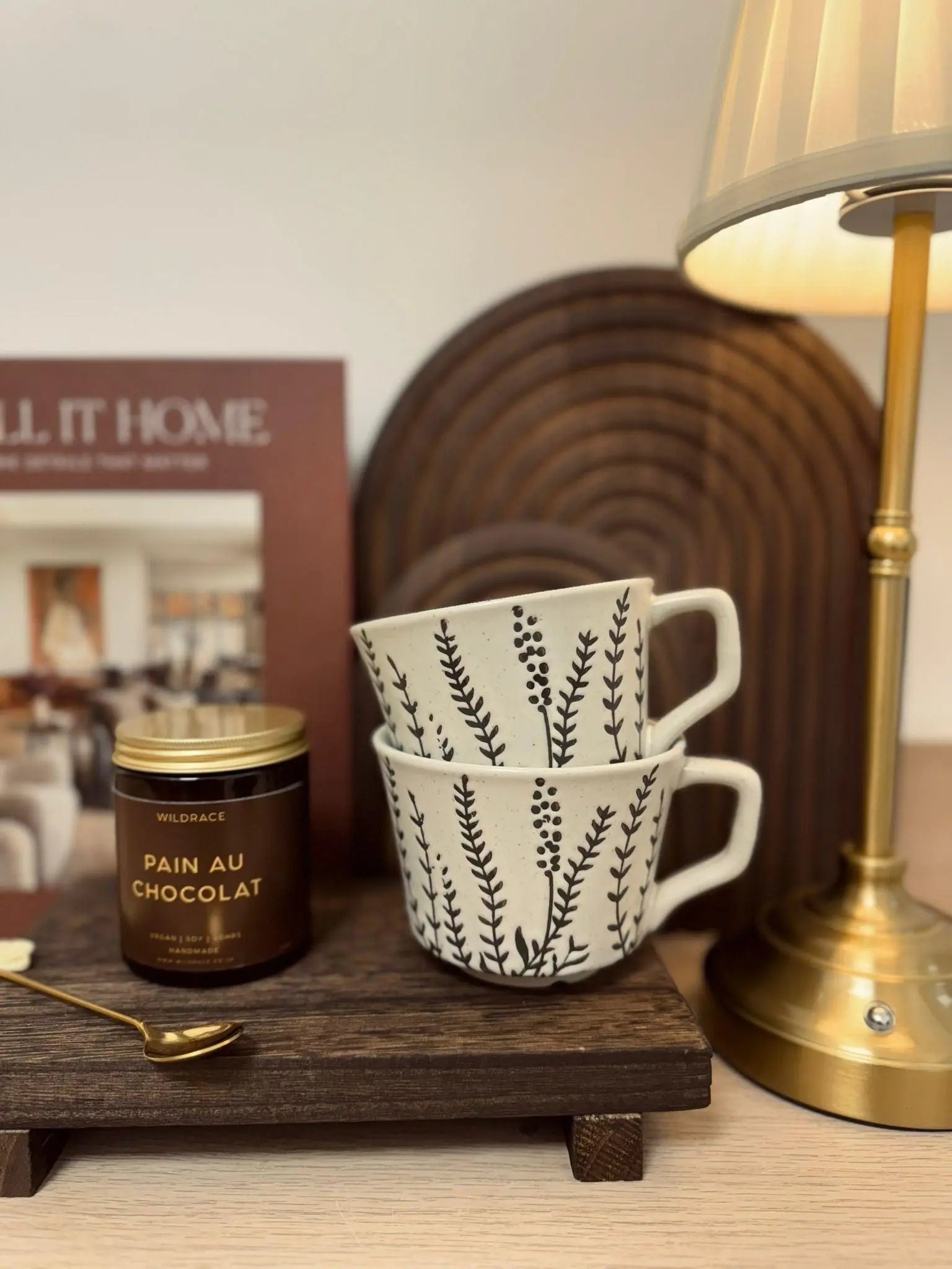 LED Light Up Touch Desk Lamp With Cream Pleated Shade - LightingLighting - Lulu Loves Home