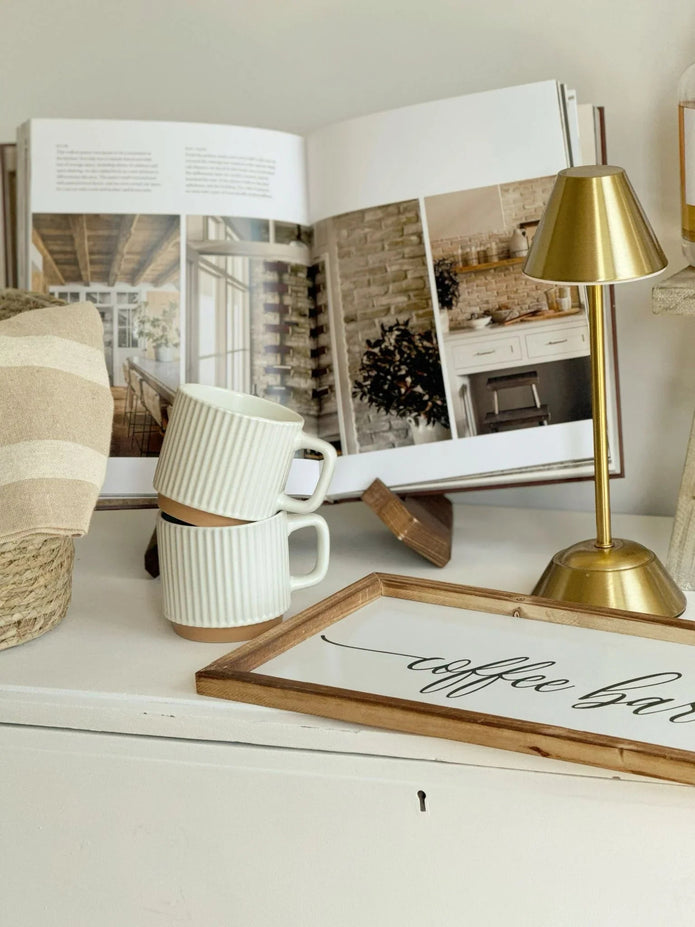 LED Light Up Touch Gold Medium Desk Lamp - LightingLighting - Lulu Loves Home