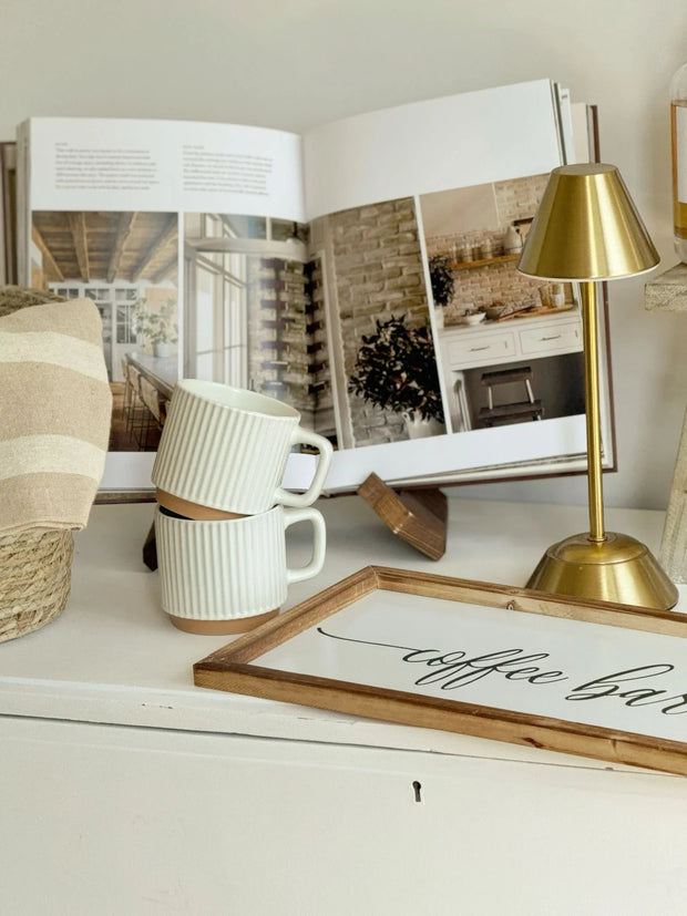 LED Light Up Touch Gold Medium Desk Lamp - LightingLighting - Lulu Loves Home