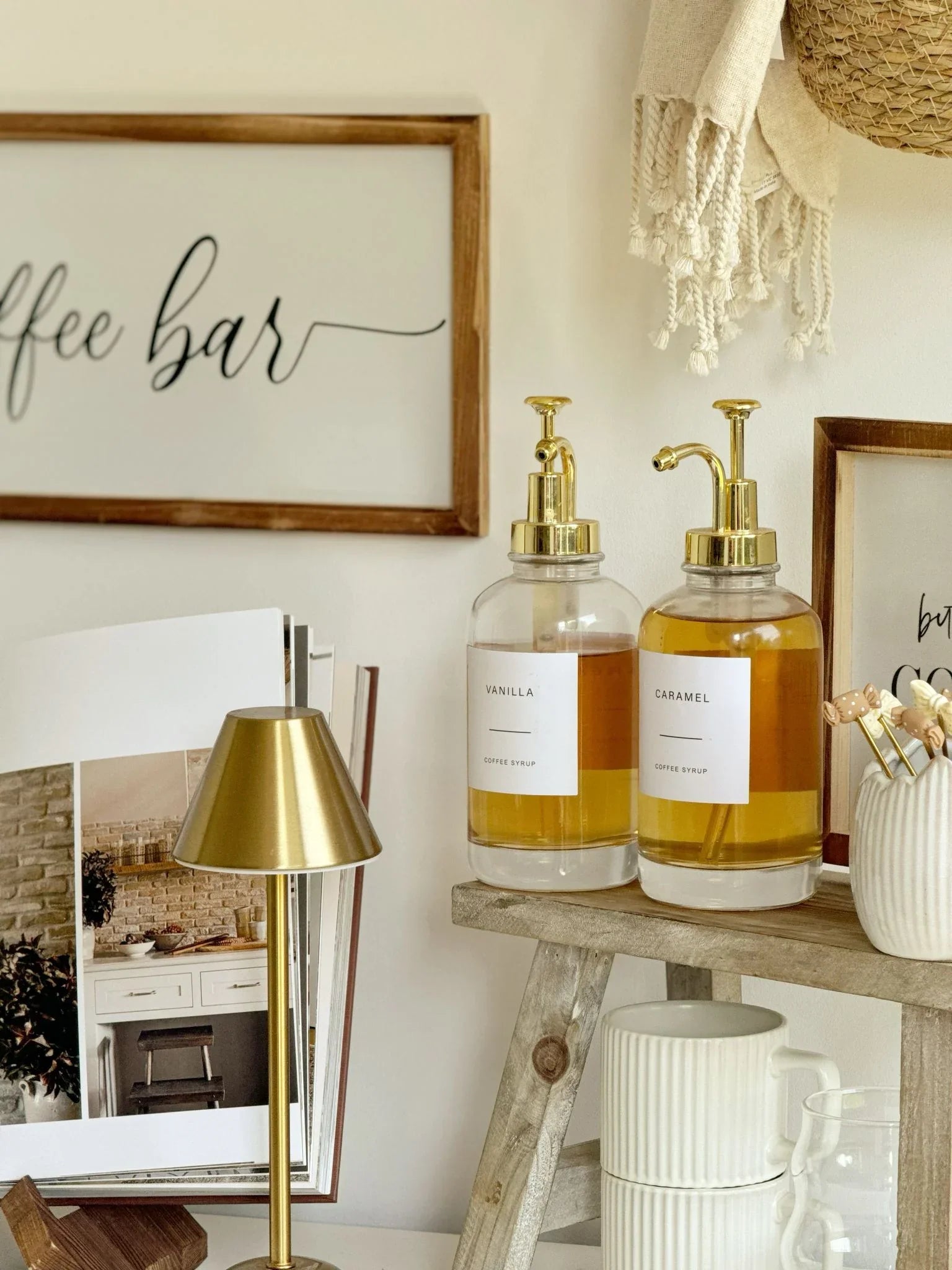 LED Light Up Touch Gold Medium Desk Lamp - LightingLighting - Lulu Loves Home