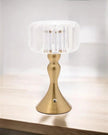 LED Light Up Touch Medium Desk Lamp With Crystal Glass Shade - LightingLighting - Lulu Loves Home