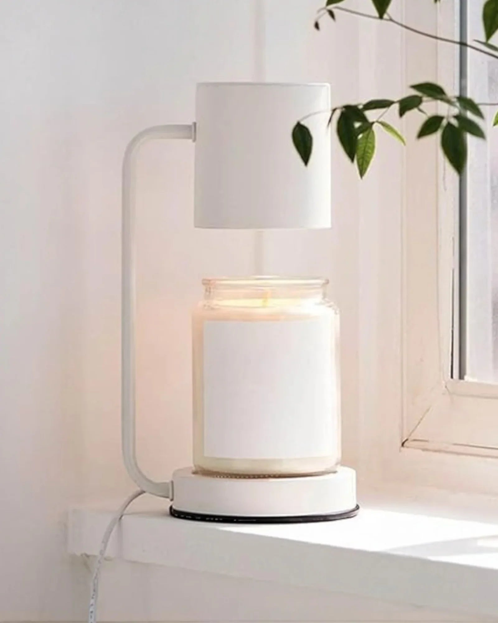 LED Light Up Tube White Candle Warmer Lamp - LightingLighting - Lulu Loves Home